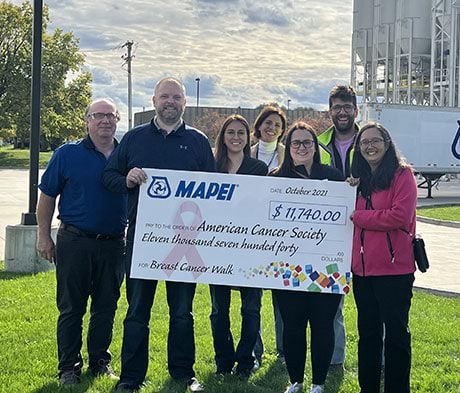 Team MAPEI makes strides against breast cancer
