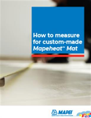 How to measure for custom-made Mapeheat Mat
