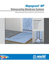 en-Mapeguard WP Waterproofing Membrane Systems
