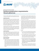Surface preparation requirements for Wood adhesives EN