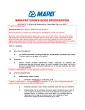 Mapeproof-Guide-Spec