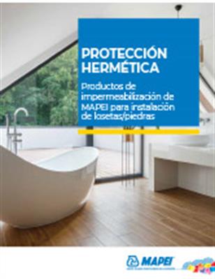 Protección hermética: Productos de impermeabilización de MAPEI para instalación de losetas/piedras