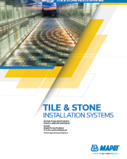 Tile &amp; Stone Installation Systems