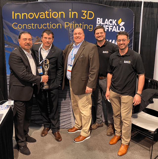 Black Buffalo 3D Corporation, has been awarded the gold Global Innovation Award from the National Association of Home Builders (NAHB)
