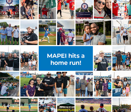 MAPEI hits a home run!