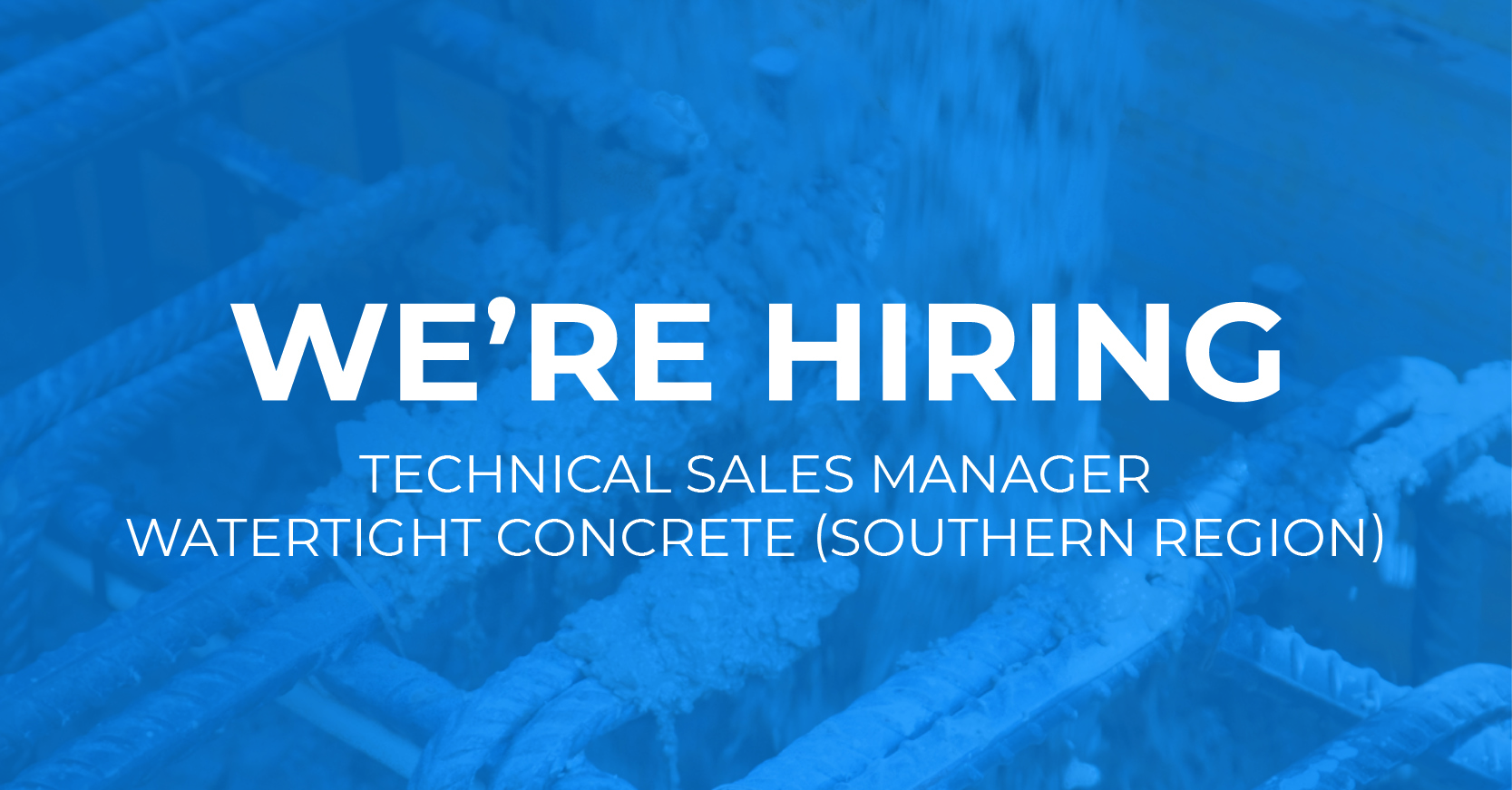 LinkedIn - Tech Sales Manager - Watertight Concrete (Southern)