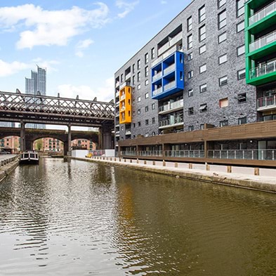 Mapei adhesives specified at Manchester’s canal-side Potato Wharf