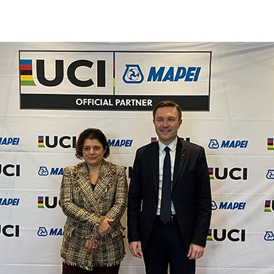 Mapei to be one of the Official Partners of the  2023 UCI Cycling World Championships in Glasgow and across Scotland.