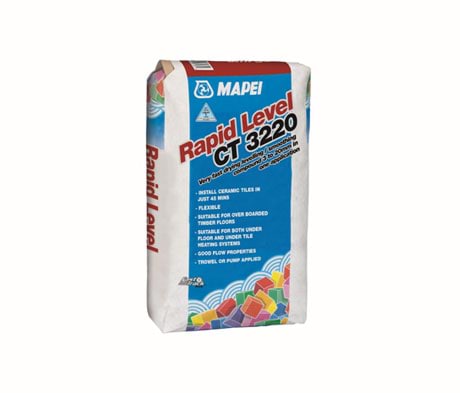 Get a head start with Rapid Level CT 3220 from Mapei.