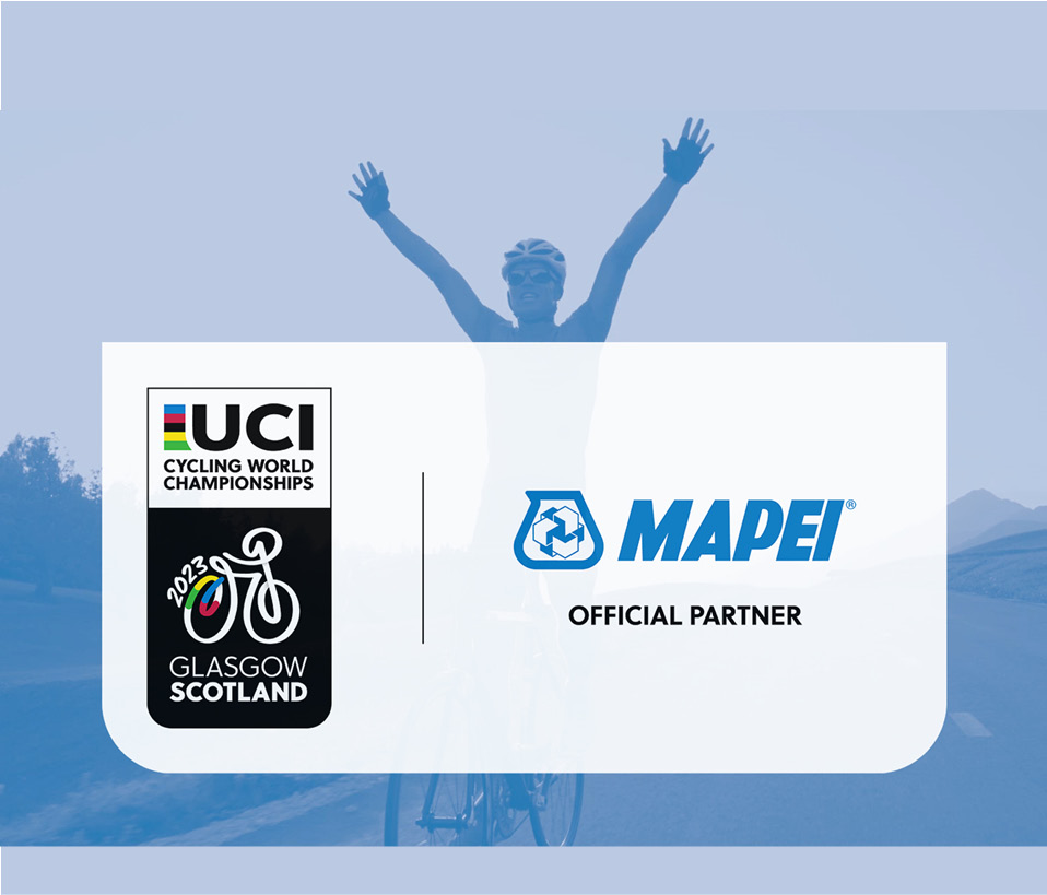 MAPEI ist offizieller Partner der ersten multidisziplinären UCI-Radweltmeisterschaften – Mega-Event in Glasgow und Schottland