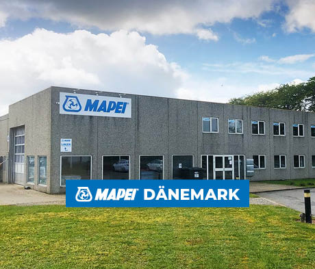 MAPEI stärkt seine Aktivitäten mit der Eröffnung einer neuen Produktionsstätte in DÄNEMARK