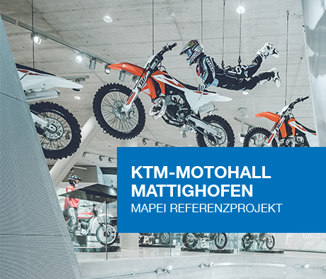 Referenzprojekt KTM-Motohall in Mattighofen