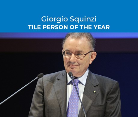 Ο Τζόρτζιο Σκουίντζι βραβεύτηκε ως Tile Person of the Year για το 2022