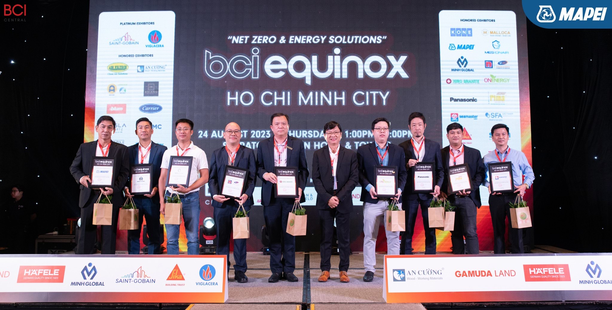 Mapei tham gia sự kiện BCI EQUINOX HCMC 2023