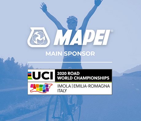 Mapei is UCI Main Sponsor for the 2020 Road World Championships