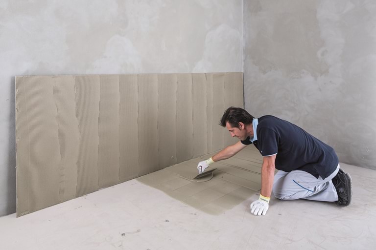 How to install large format and slim tiles