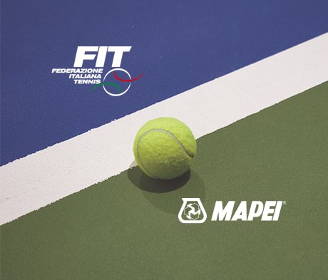 Le soluzioni Mapei per i campi da tennis FIT
