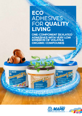 Eco adhesives for quality living