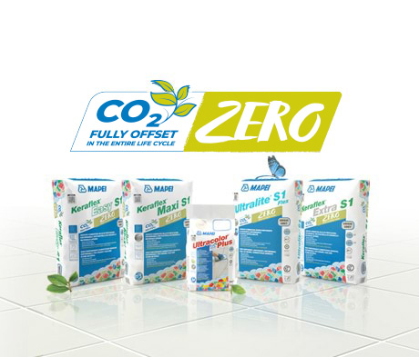 Building a sustainable future together: a new line of Mapei products with zero impact on climate change