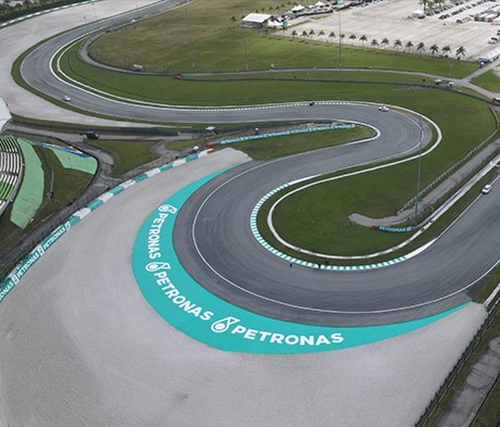 Tecnologia Mapei per il Petronas Sepang International Circuit