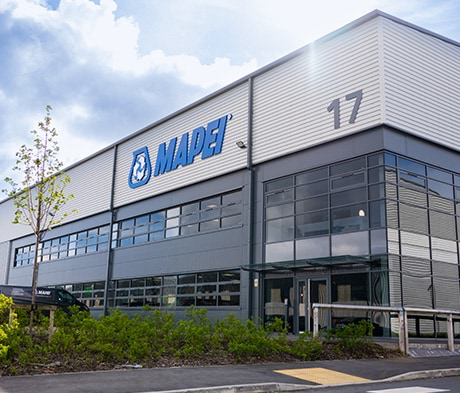 Mapei opens a new plant in the United Kingdom