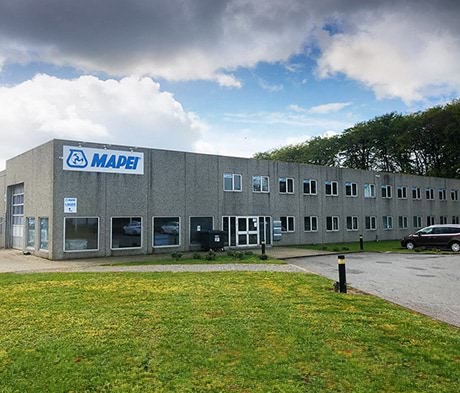 Mapei is boosting its operations in Denmark by opening a news manufacturing plant