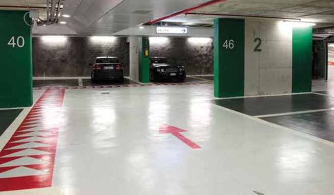 Mapefloor parking system RLT