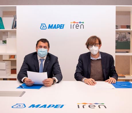 Mapei and Iren: circular economy agreement for reutilising recycled polymers for road infrastructures