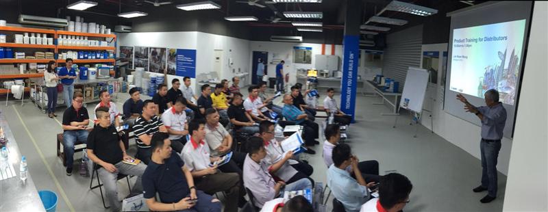 Product Training for Mapei Malaysia Distributor, Chin Lai Hardware
