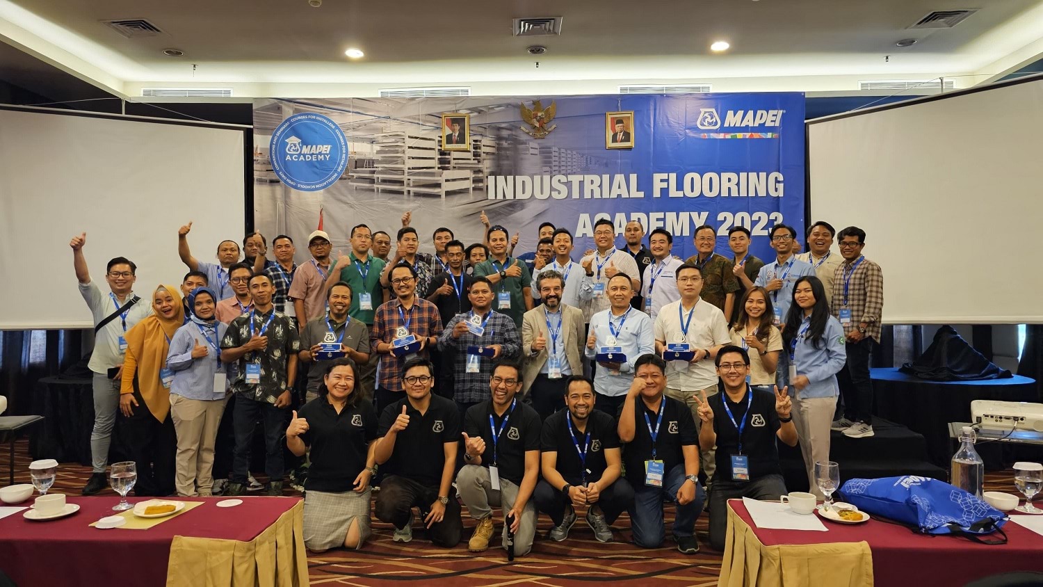 Kenalkan Solusi Lantai Unggulan, Mapei Sukses Gelar Mapei Flooring Academy 2023 di Surabaya
