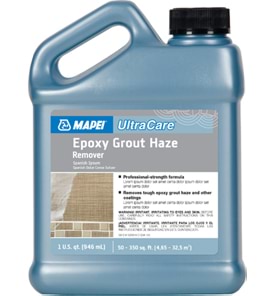 UltraCare Epoxy Grout Haze