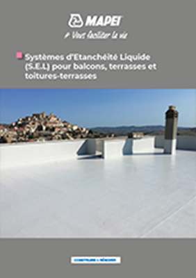 Système d&#39;Étanchéité Liquide (S.E.L) pour balcons, terrasses et toitures-terrasses Purtop Easy