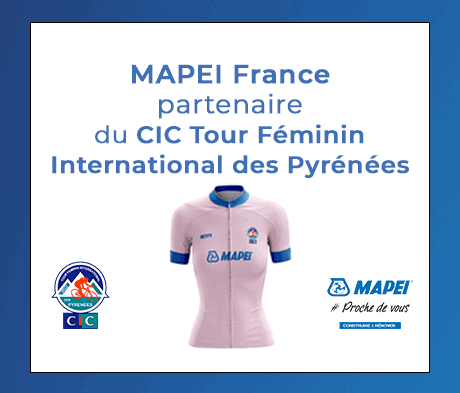 MAPEI partenaire du CIC Tour Féminin International des Pyrénées