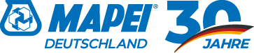Logo 30 Jahre MAPEI GmbH Deutschland