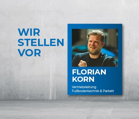 Neuer MAPEI Vertriebsleiter Florian Korn