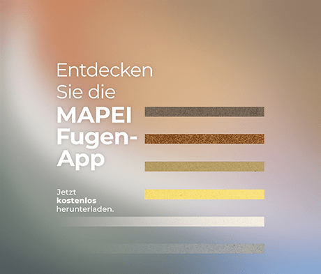 Passende Fuge direkt auf der Baustelle aussuchen: kostenlose MAPEI Fugen-App jetzt verfügbar – leistungsstarkes Tool bietet große Farbvielfalt