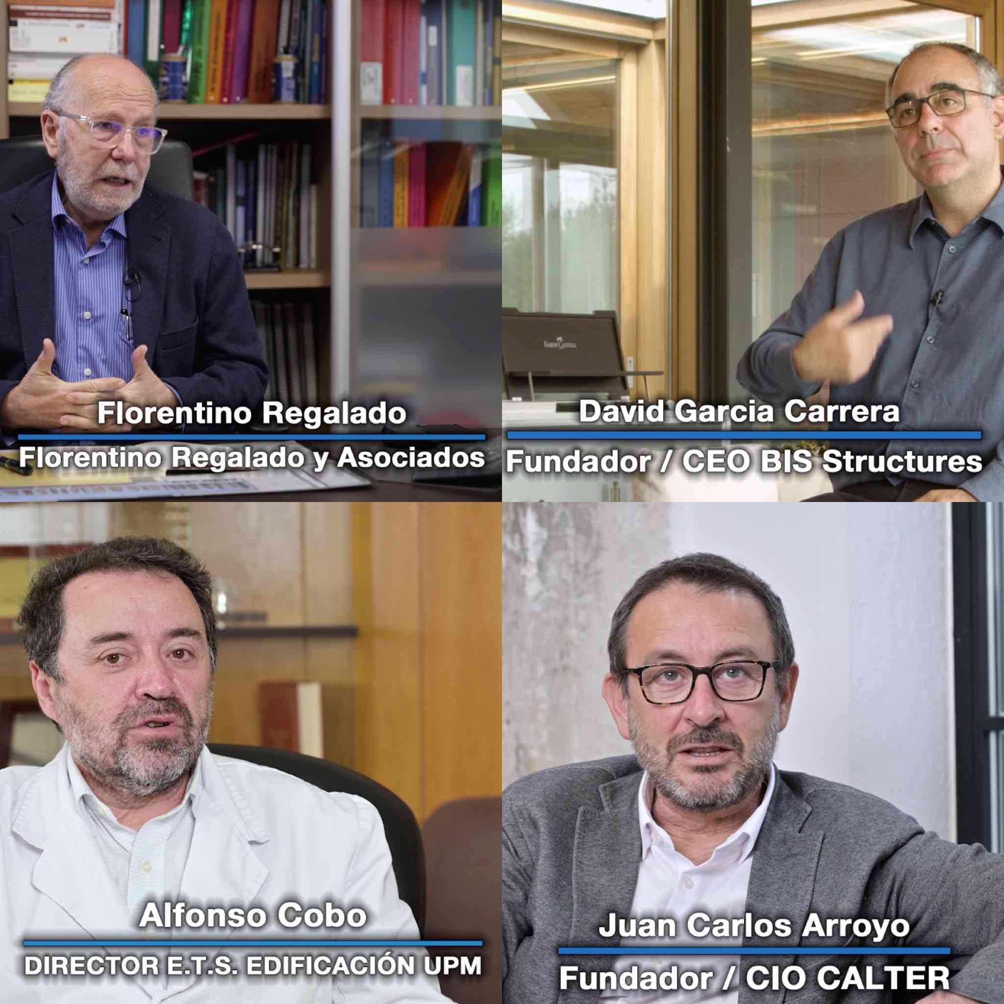 Conversación con cuatro expertos sobre rehabilitación de estructuras