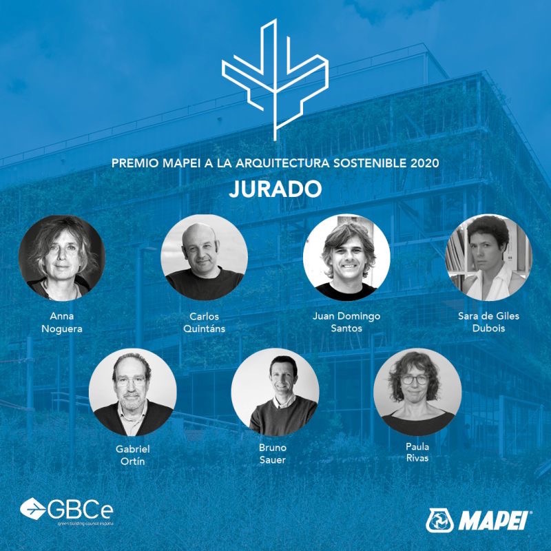 Publicada la lista de finalistas del Premio Mapei a la arquitectura sostenible 2020