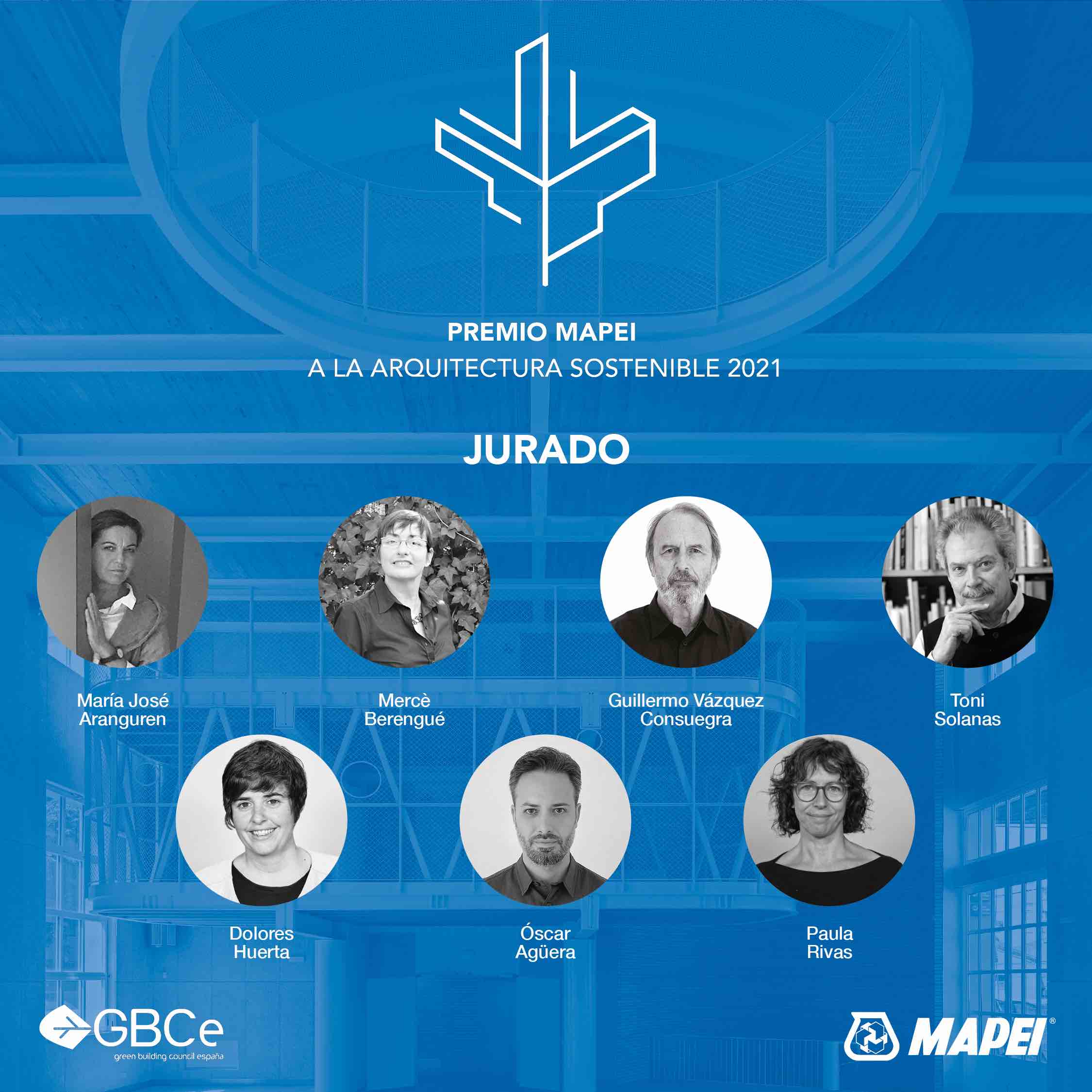 ¿Conoces a los miembros del jurado del Premio Mapei a la arquitectura sostenible 2021?