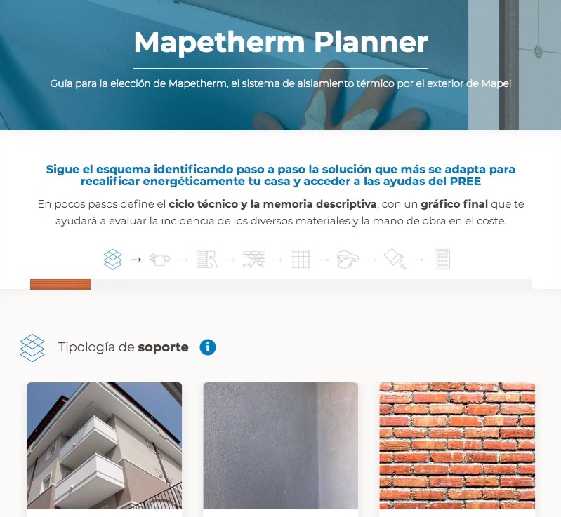 Mapetherm Planner, nueva guía de aislamiento térmico por el exterior