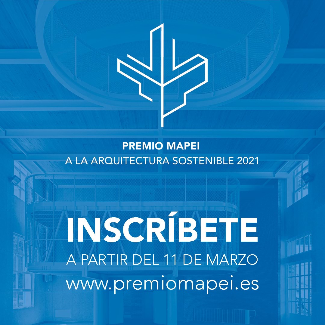 Convocado el Premio Mapei a la Arquitectura Sostenible 2021
