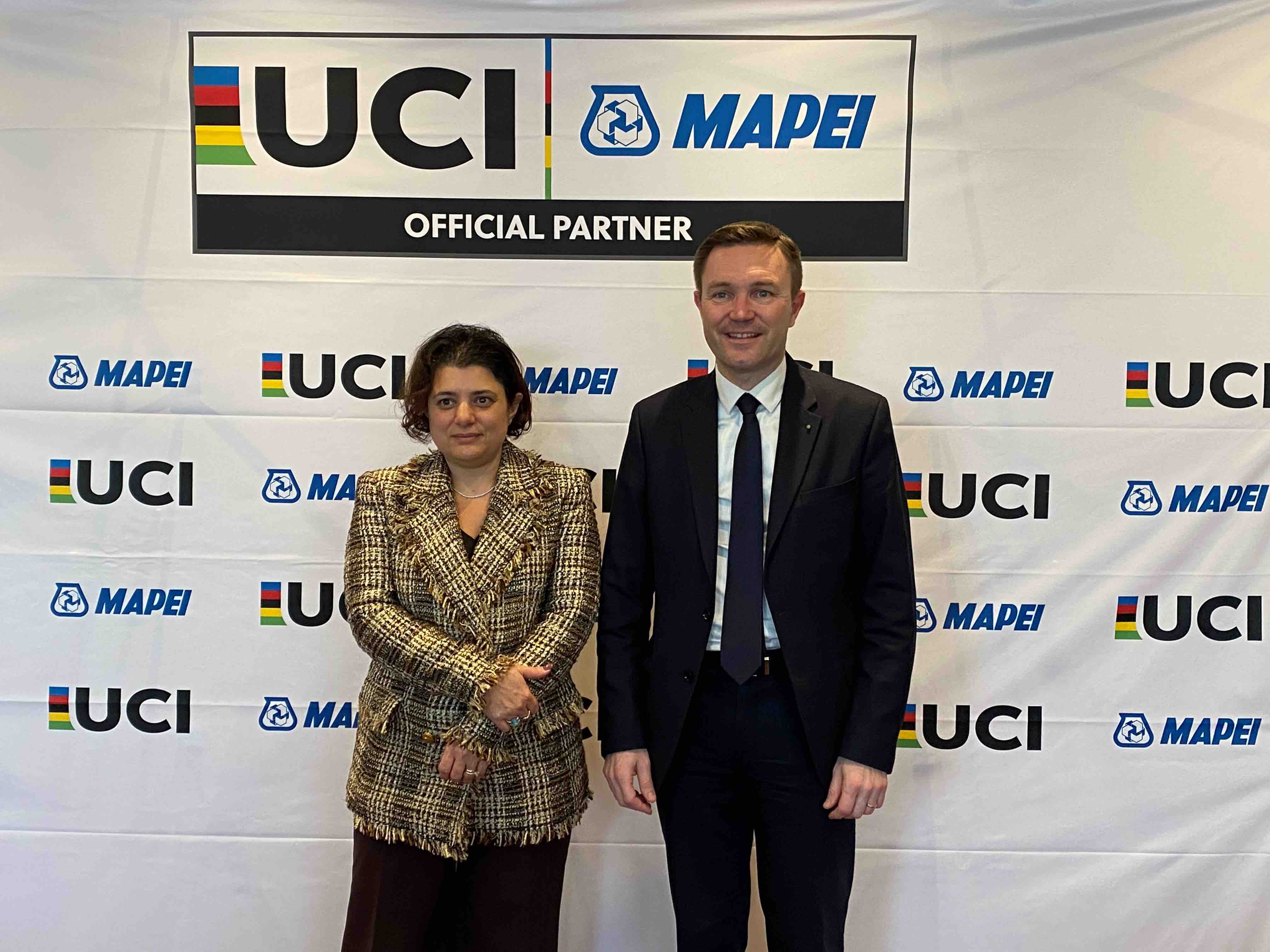 Mapei será socio oficial del Campeonato Mundial de Ciclismo de la UCI 2023 en Glasgow