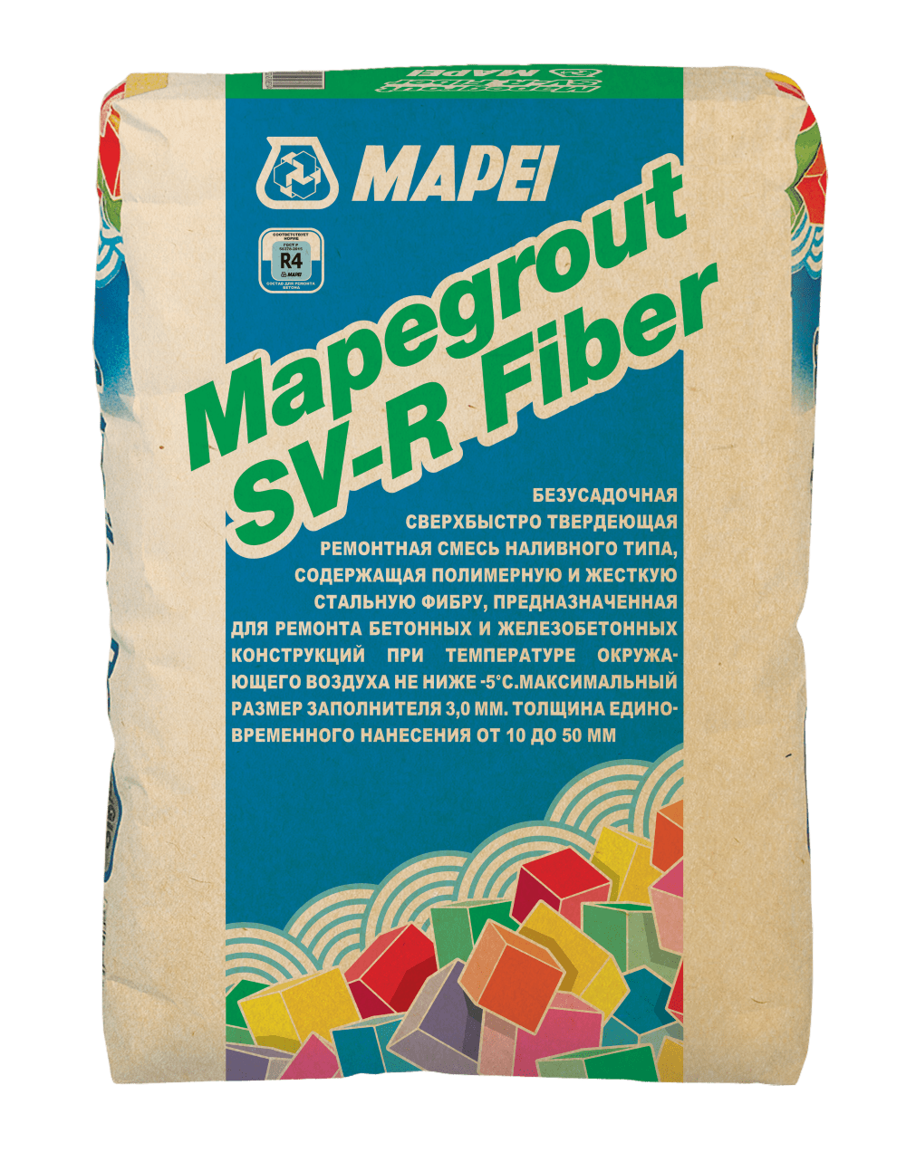 MAPEGROUT SV-R FIBER - 1