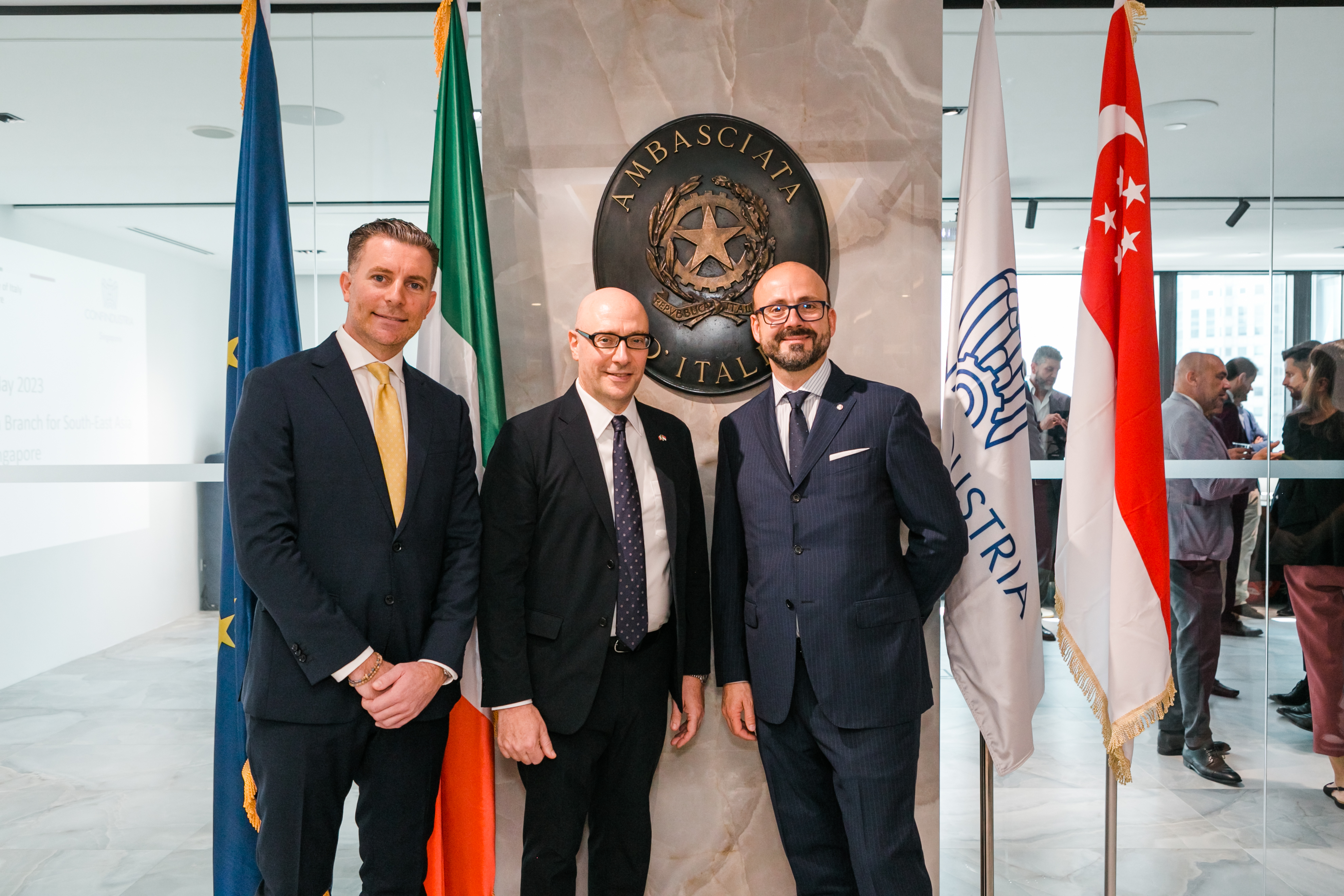 Opening of Confindustria Branch for Southeast Asia in Singapore