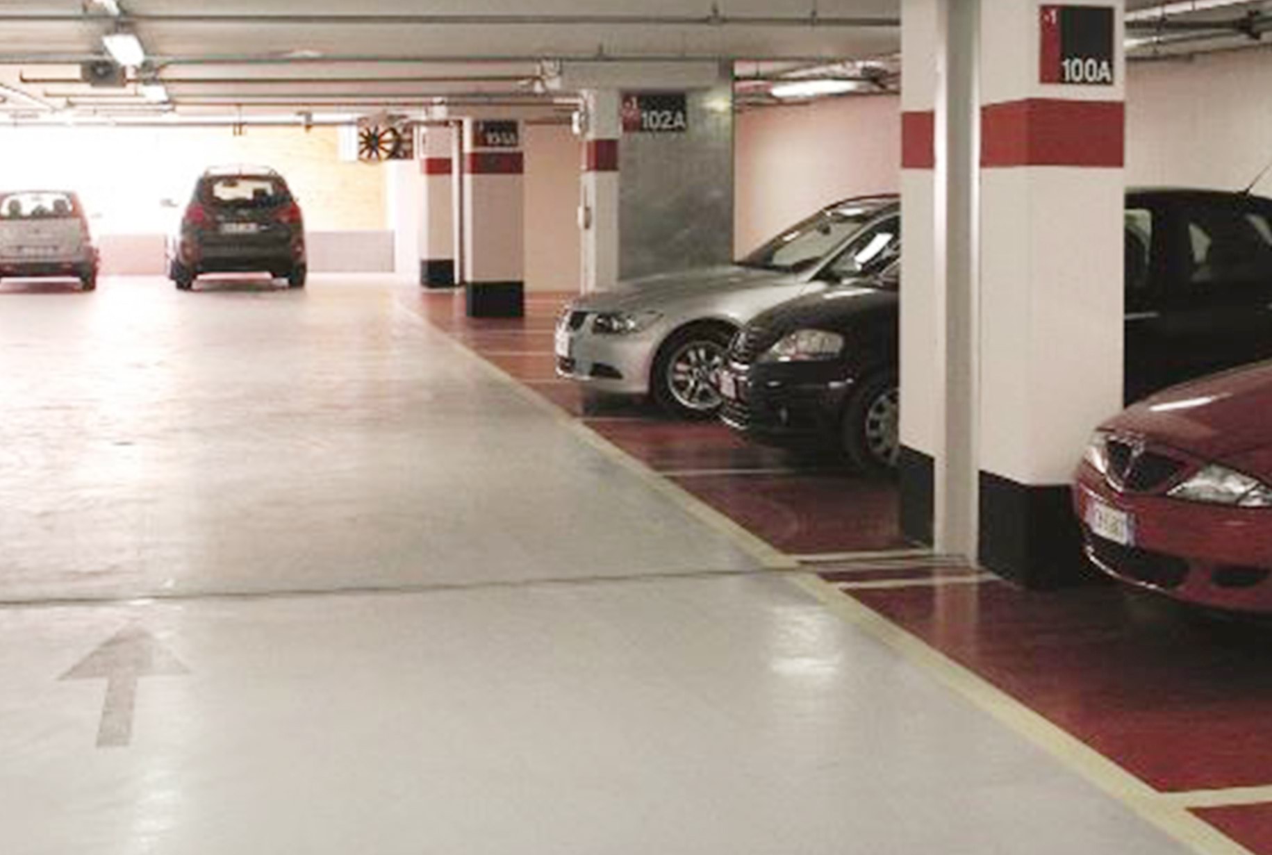 Car park floor coatings