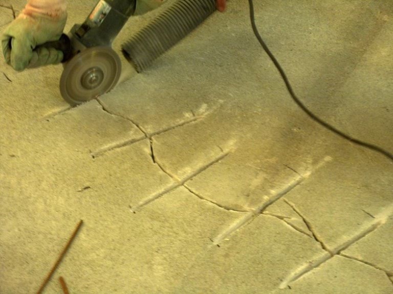 How to fix a cracked epoxy floor