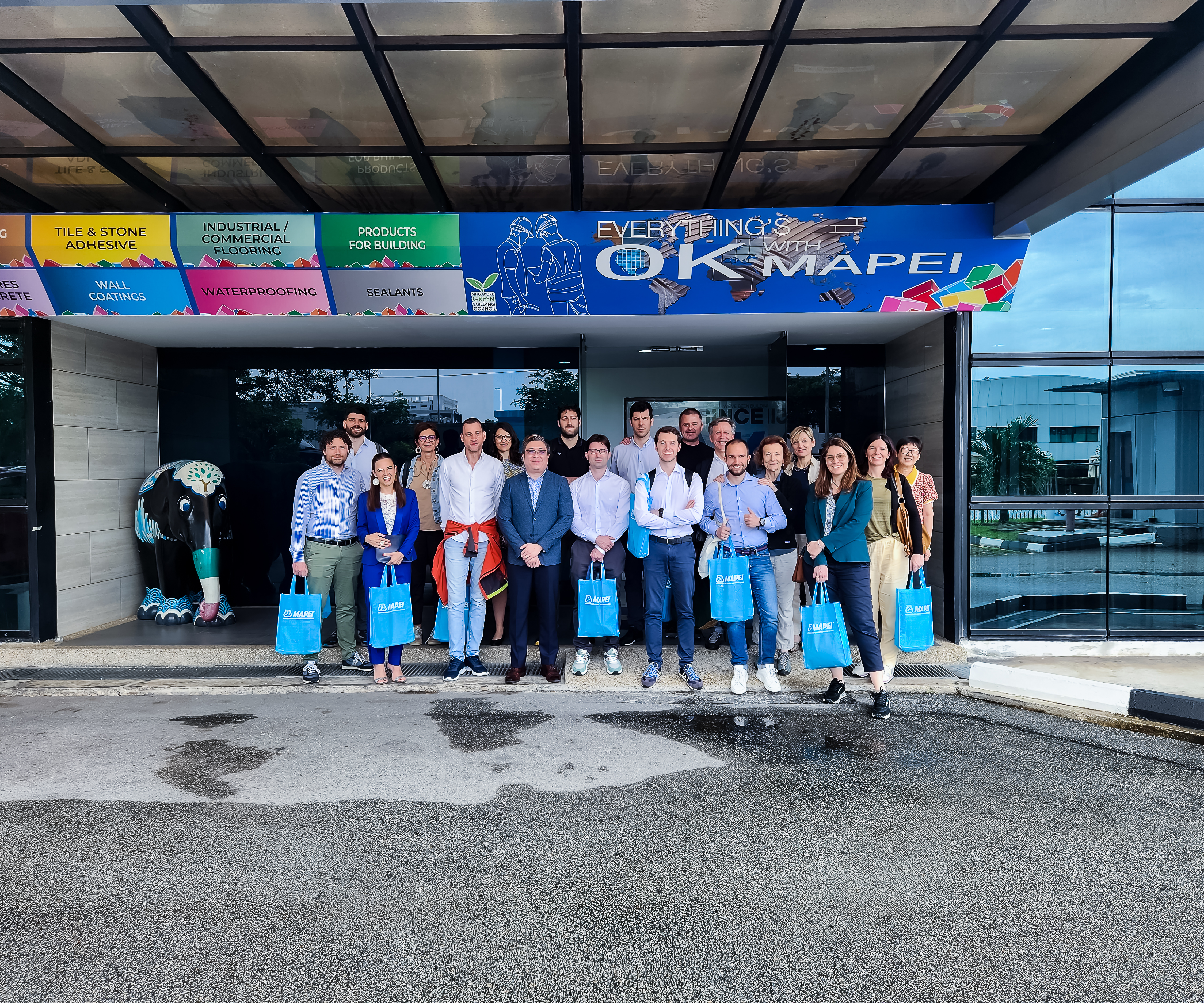 Mapei & Italian Chamber of Commerce Singapore (ICCS): Hosts MBA Students from Cuoa business School