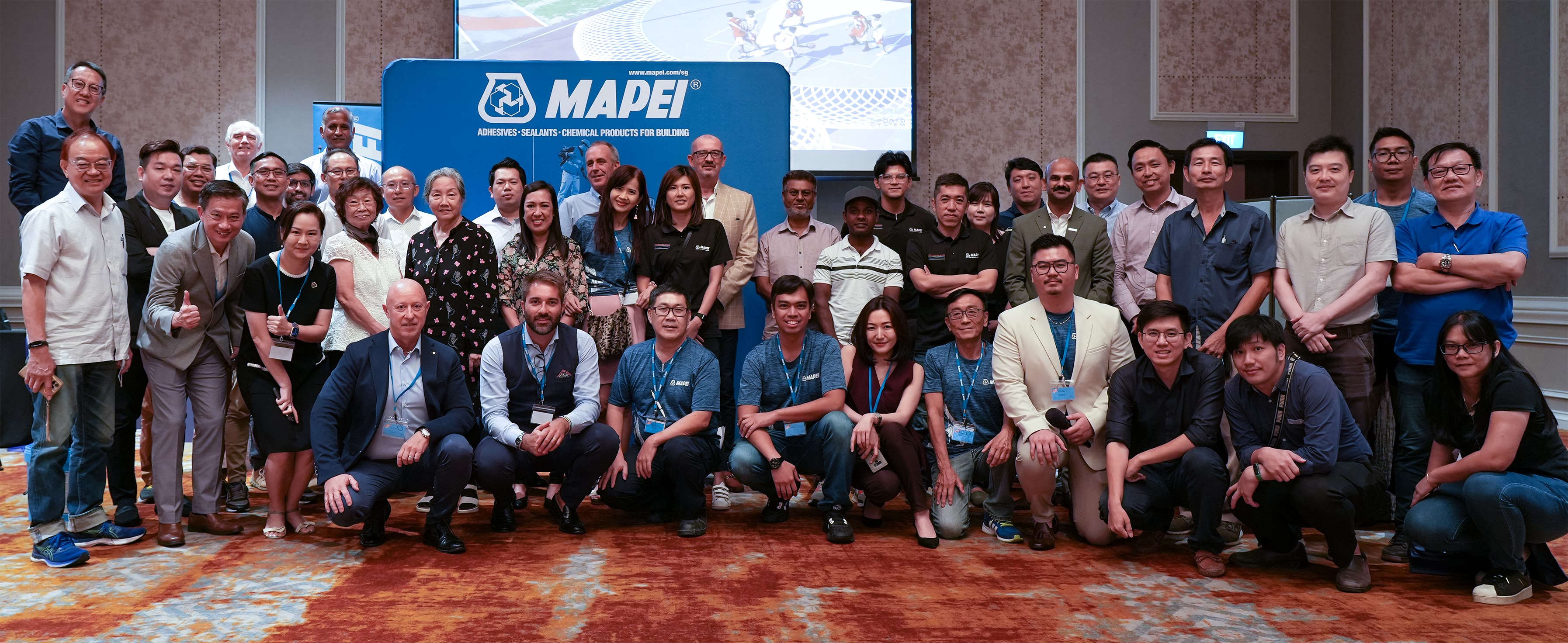 Mapei Hosts Pioneering Resin and Sports Flooring Day: A Day of Learning and Excellence