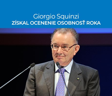 Ocenenie Osobnosť roka 2022 v oblasti obkladov a dlažieb asociácie TCNA získal Giorgio Squinzi