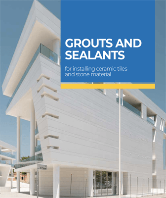 Grouts and sealants for ceramic tiles and stone materials